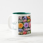 Tasse 2 Couleurs Beautiful Roses (Devant gauche)