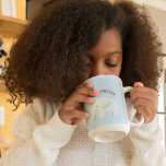 Tasse 2 Couleurs Beauty Pastel Blue Elephant et Stars Kid<br><div class="desc">Beauty Pastel Blue Elephant et Stars Kid</div>