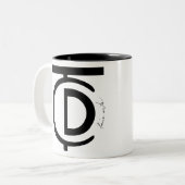 Tasse 2 Couleurs Beaux-arts TCD (Devant gauche)