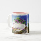 Tasse 2 Couleurs Beaux Pyrénées/tasse (Devant gauche)