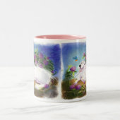 Tasse 2 Couleurs Beaux Pyrénées/tasse (Centre)