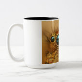 Tasse 2 Couleurs Beaux yeux d'araignée (Gauche)