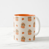 Tasse 2 Couleurs Beaver Halloween (Devant droit)