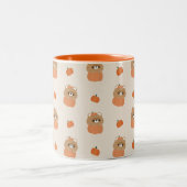 Tasse 2 Couleurs Beaver Halloween (Centre)