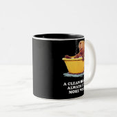Tasse 2 Couleurs Beaver Lover (Devant droit)