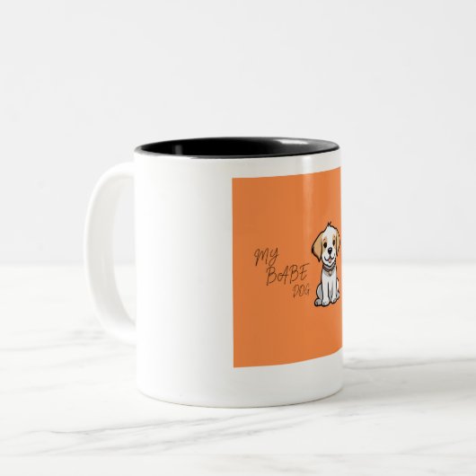 Tasse 2 Couleurs Bébé (Devant gauche)