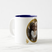 Tasse 2 Couleurs Bébé Anges (Devant gauche)