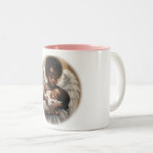 Tasse 2 Couleurs Bébé Anges (Devant droit)