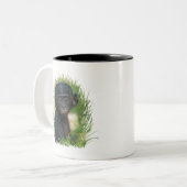 Tasse 2 Couleurs Bébé Bonobo Ape (Devant gauche)