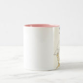 Tasse 2 Couleurs Bébé de la livraison de cigogne (Centre)