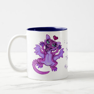Tasse 2 Couleurs Bébé Dragon Love