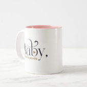 Tasse 2 Couleurs Bébé, il fait froid dehors (Devant gauche)