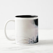 Tasse 2 Couleurs Bébé phoque d'harpe 2 (Gauche)