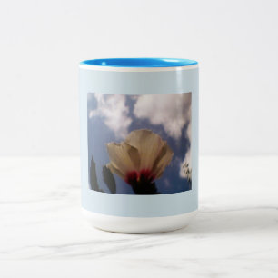 Tasse 2 Couleurs Bébé Rose Bleu Blanc