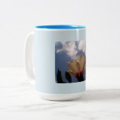 Tasse 2 Couleurs Bébé Rose Bleu Blanc (Devant gauche)