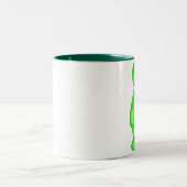 Tasse 2 Couleurs Bébé vert de gelée (Centre)