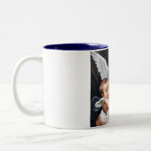 Tasse 2 Couleurs bébés anges (Gauche)