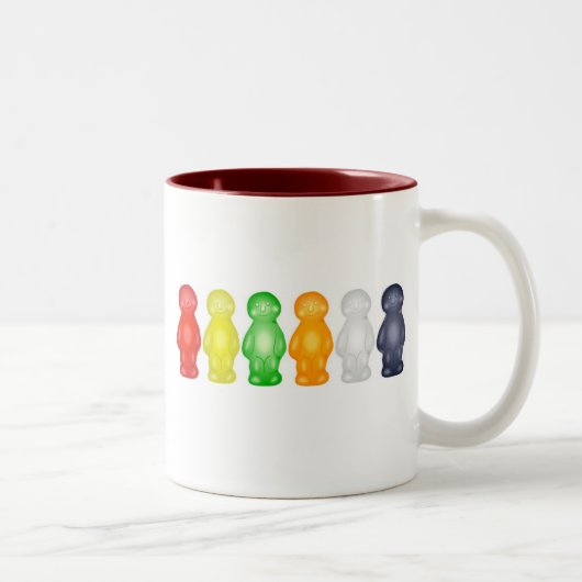 Tasse 2 Couleurs Bébés de gelée (Droit)