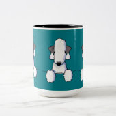Tasse 2 Couleurs Bedlington Terrier (Centre)