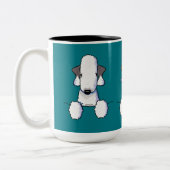 Tasse 2 Couleurs Bedlington Terrier (Gauche)