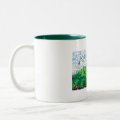 Tasse 2 Couleurs beeflowers (Gauche)