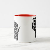 Tasse 2 Couleurs Beer Cheese & Good Company Du Designs WI fou (Centre)