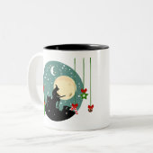 Tasse 2 Couleurs befana de noël épiphanie (Devant gauche)