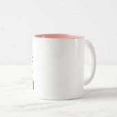 Tasse 2 Couleurs Behind every strong woman (Devant droit)