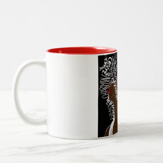 Tasse 2 Couleurs Bel Afro (Gauche)