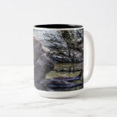 Tasse 2 Couleurs Bel ours gris Brown (Devant droit)