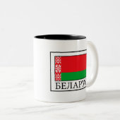 Tasse 2 Couleurs Bélarus (Devant droit)
