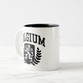 Tasse 2 Couleurs Belgique (Devant gauche)