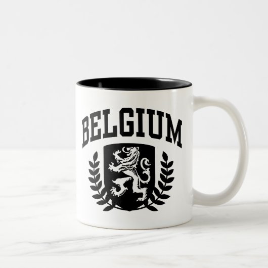 Tasse 2 Couleurs Belgique (Droit)