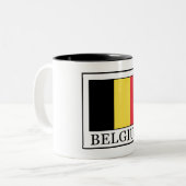 Tasse 2 Couleurs Belgique (Devant gauche)