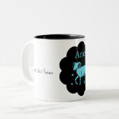 Tasse 2 Couleurs Bélier (Devant gauche)