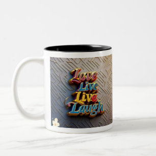Tasse 2 Couleurs "Belle à l'intérieur"