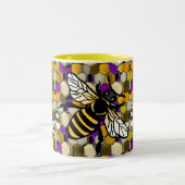 Tasse 2 Couleurs Belle abeille (Centre)
