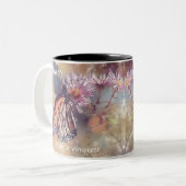 Tasse 2 Couleurs Belle aquarelle Monarch Butterfly Whisperer (Devant gauche)