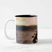 Tasse 2 Couleurs Belle Basse Guitare (Gauche)