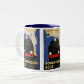 Tasse 2 Couleurs Belle de Bournemouth (Devant gauche)