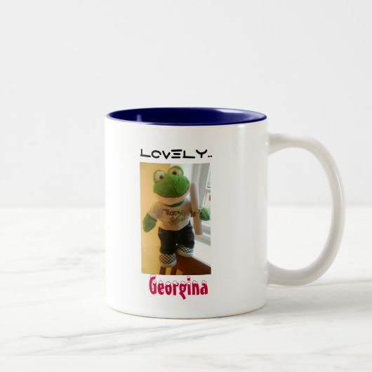 Tasse 2 Couleurs Belle Georgina (Droit)