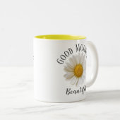 Tasse 2 Couleurs Belle Matinée Bleue Bleue (Devant droit)