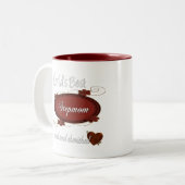 Tasse 2 Couleurs Belle-mère aimée (Devant gauche)