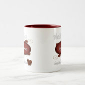 Tasse 2 Couleurs Belle-mère aimée (Centre)