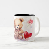 Tasse 2 Couleurs belle mignonne (Devant droit)