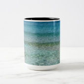 Tasse 2 Couleurs Belle plage de sable (Centre)