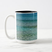 Tasse 2 Couleurs Belle plage de sable (Gauche)