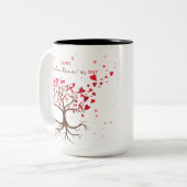 Tasse 2 Couleurs Belle Saint Valentin (Devant gauche)