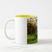 Tasse 2 Couleurs Belle scène automnale à Jersey (Gauche)