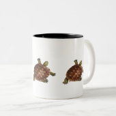 Tasse 2 Couleurs belle tortue (Devant droit)